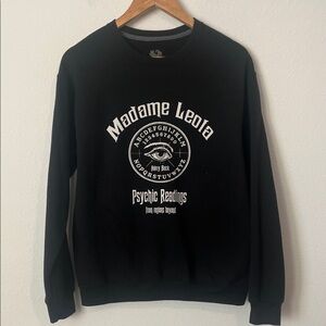 Haunted Mansion Disney Inspired Madame Leota Black Sweatshirt